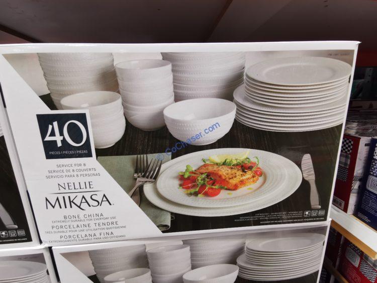 Mikasa Nellie 40-piece Bone China Dinnerware Set
