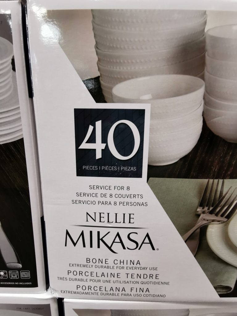 Costco1630857MikasaNellie40pieceBoneChinaDinnerwareSet2