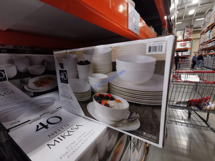 Costco1630857MikasaNellie40pieceBoneChinaDinnerwareSet7