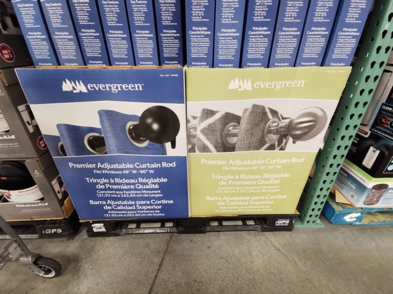 Costco1639560EvergreenOversizeCurtainRod CostcoChaser
