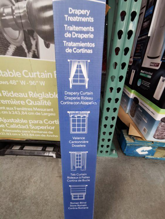 Costco1639560EvergreenOversizeCurtainRod4 CostcoChaser