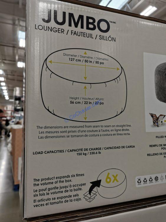 Costco1657750LoungeCoJumboLounger4 CostcoChaser