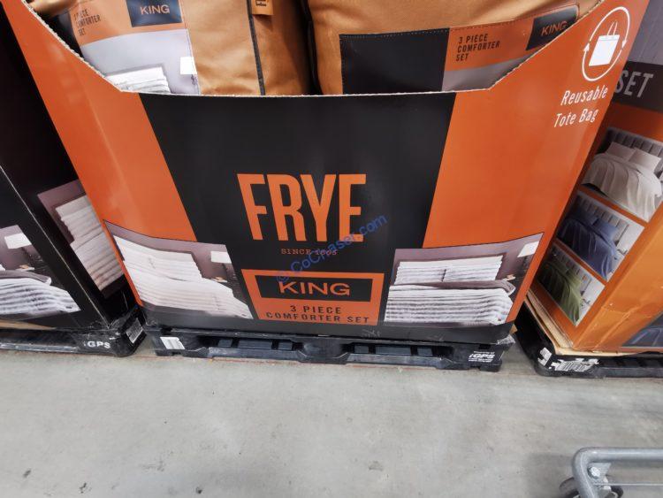 FRYE Faux Fur Comforter 3PC King CostcoChaser
