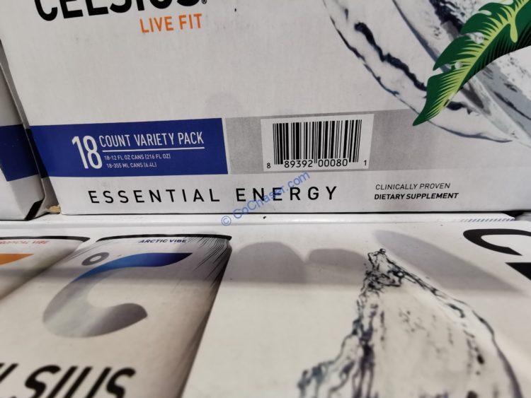 Costco1692336CelsiusSparklingVibeVarietyPackbar CostcoChaser