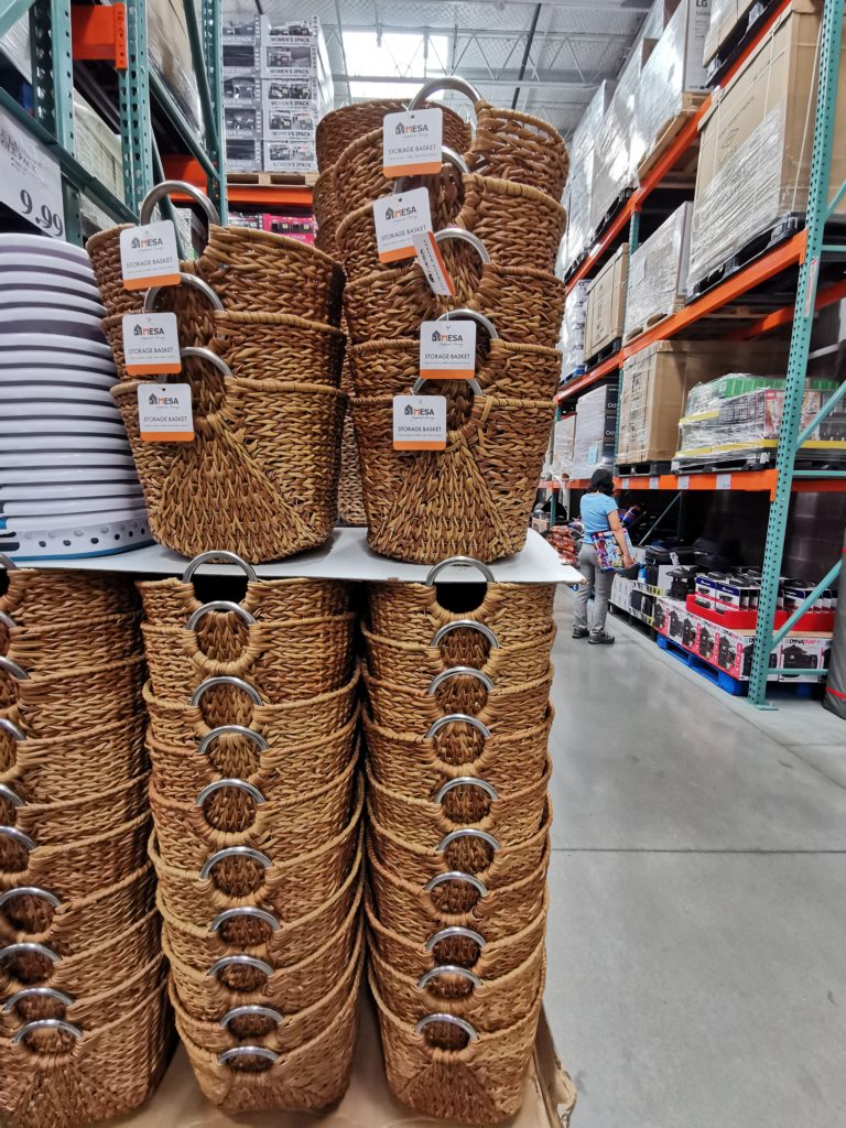 Costco1742314MESAFAUXHyacinthBasketall CostcoChaser