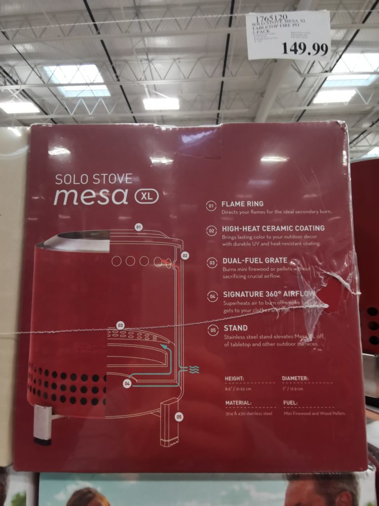 Costco1765120SOLOStoveMESAXLTabletopFirePIT5 CostcoChaser