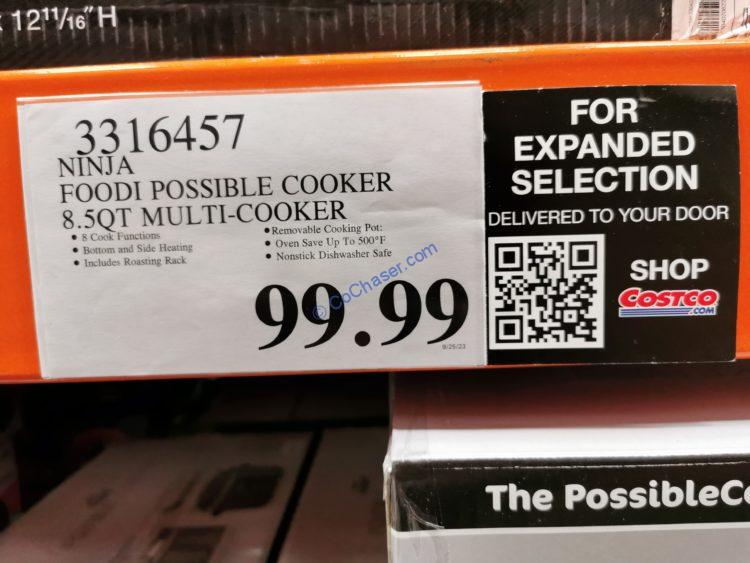 Costco3316457NinjaFoodiPossibleCookerPRO8.5QuartMultiCooker