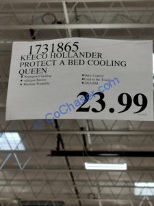 Costco-1731866-1731865-Keeco-Hollander-Protect-a-Bed-Cooling-tag