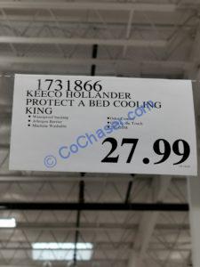 Costco-1731866-1731865-Keeco-Hollander-Protect-a-Bed-Cooling-tag1