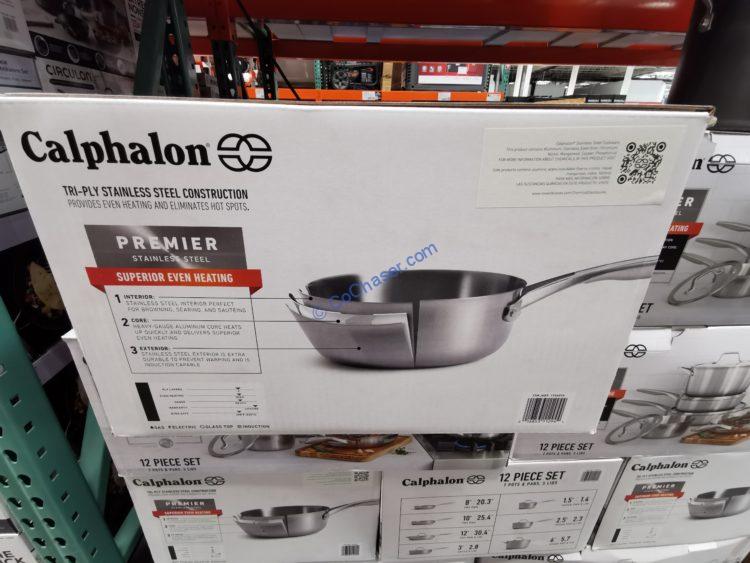 Costco1736513CalphalonPremierCladStainlessSteel12PieceCookware