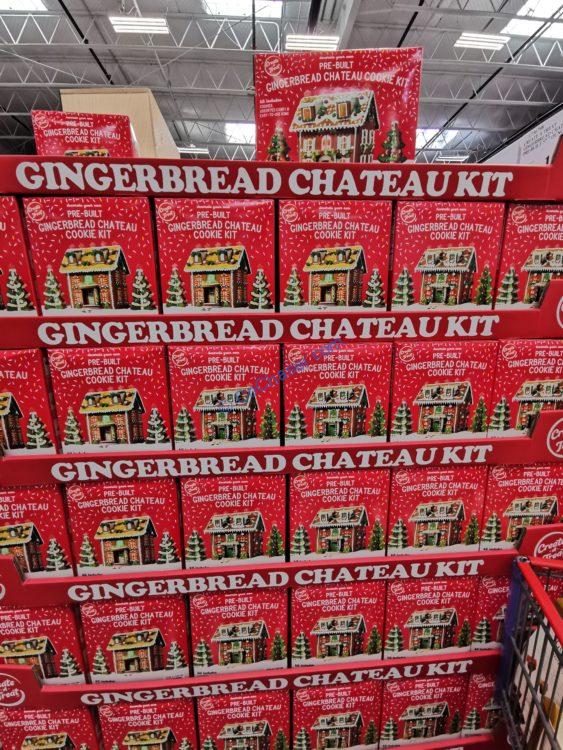 Costco1736798CreateaTreatGingerbreadChateauPreBuiltCookieKit