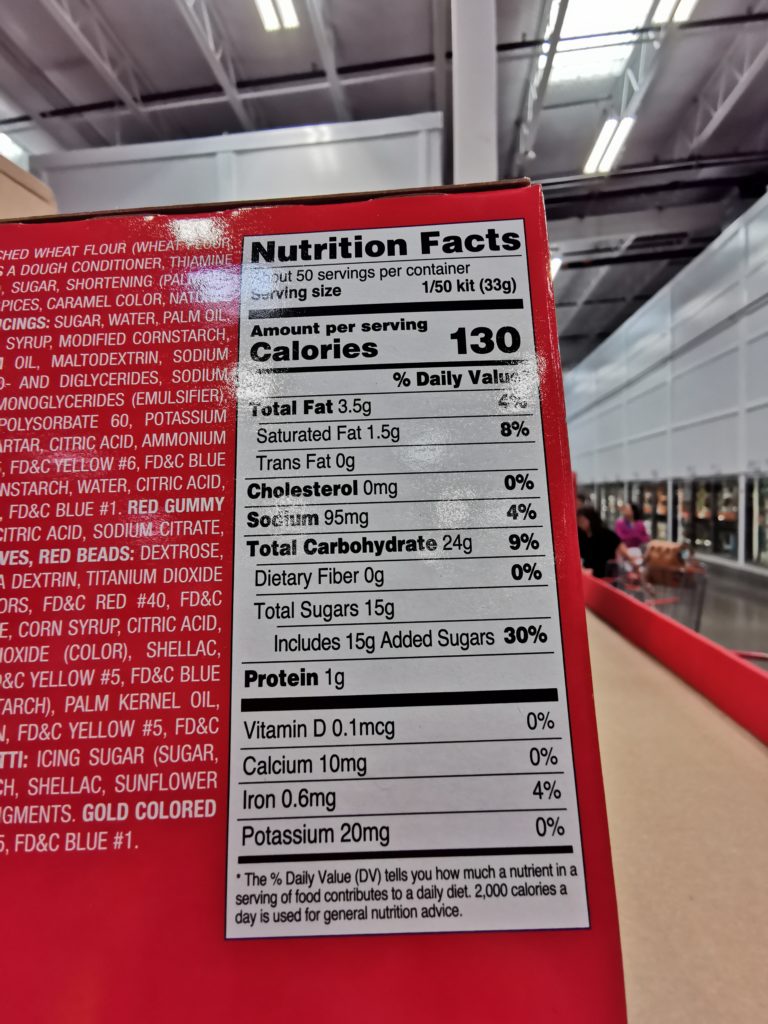 Costco1736798CreateaTreatGingerbreadChateauPreBuiltCookieKit