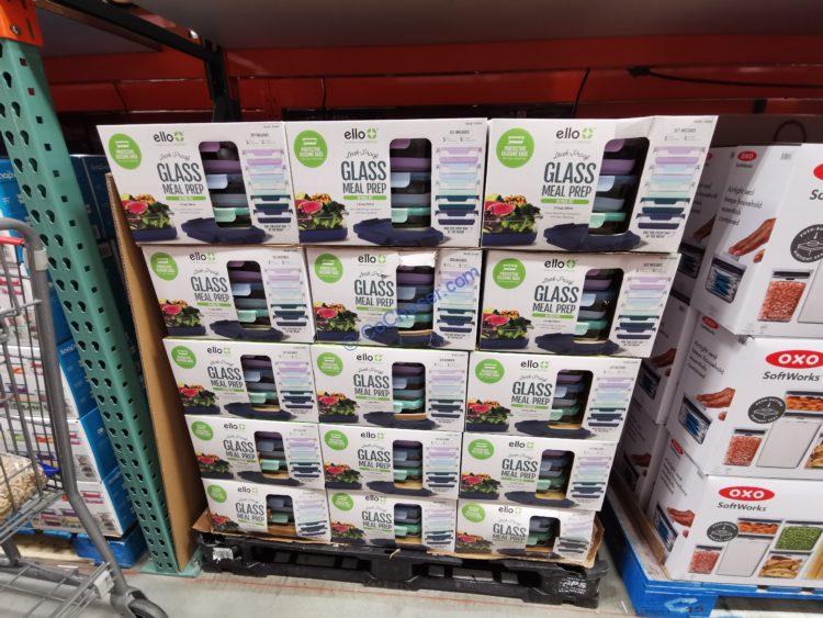 Costco1738493Ello10PieceMealPrepGlassFoodStorageContainersall