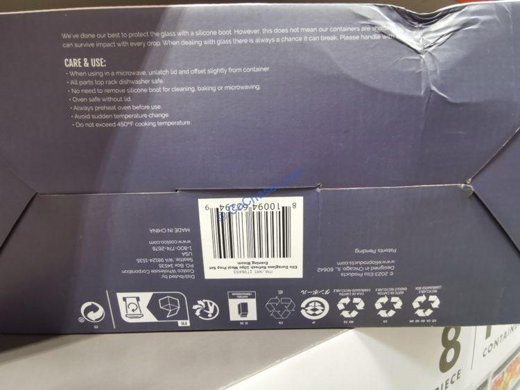 Costco1738493Ello10PieceMealPrepGlassFoodStorageContainersbar
