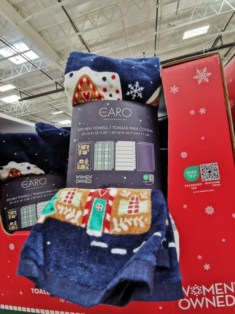 CARO Home Holiday Kitchen Towel 18” x 28” 8pack CostcoChaser