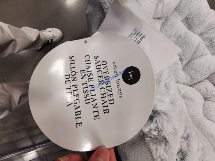 Costco1761111UrbanLoungeOversizedFau FurSaucerChair5 CostcoChaser