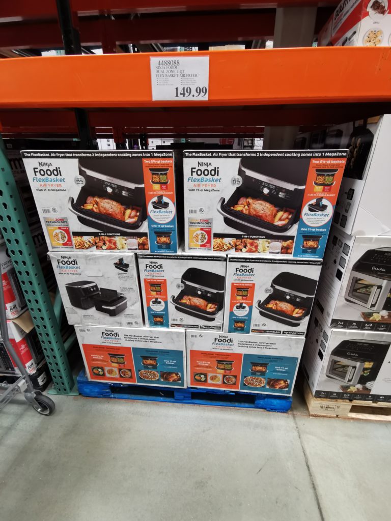 Costco4488088NinjaFoodiDualZone11QTFlexBasketAirFryerall CostcoChaser