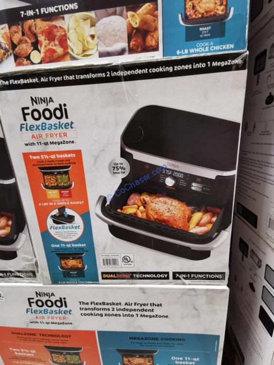 Costco4488088NinjaFoodiDualZone11QTFlexBasketAirFryer4