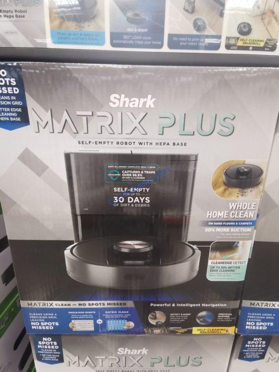 Costco6412360SharkMatrixPlusRobotVacuumwithSelfEmptyHEPA