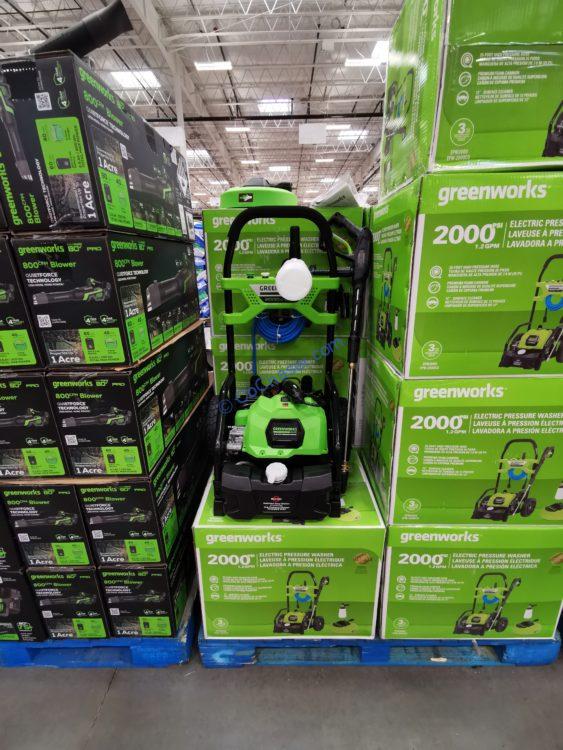 Greenworks 2000 PSI Pressure Washer, Model# EPW2000