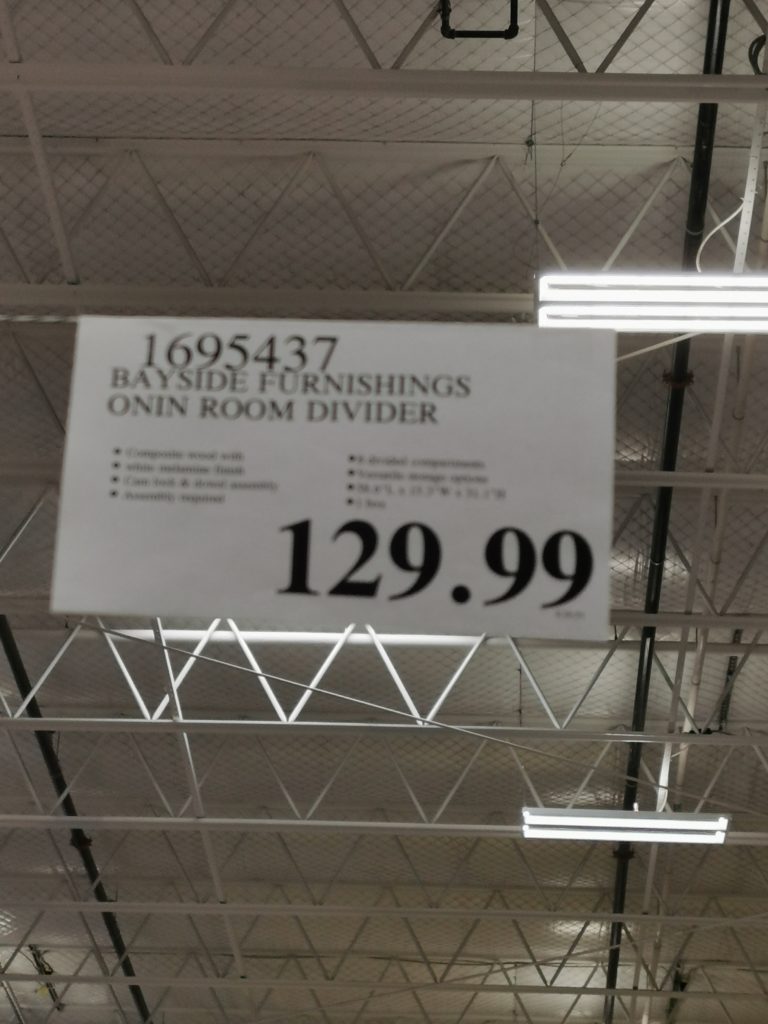 Costco1695437BaysideFurnishingsOninRoomDividertag CostcoChaser