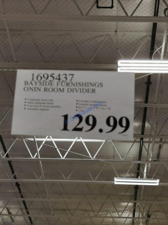 Costco1695437BaysideFurnishingsOninRoomDividertag CostcoChaser
